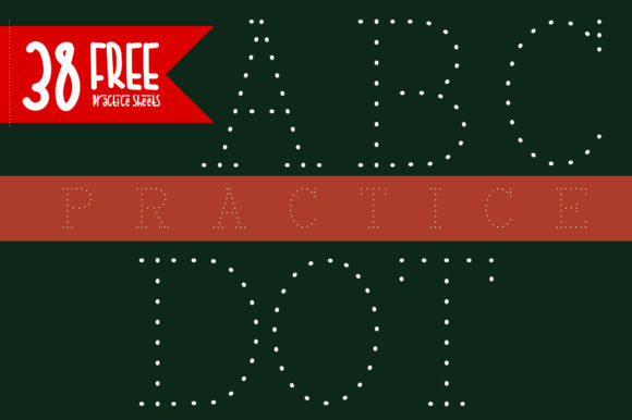 ABC Dot Practice: A Fresh Display Font for Polished Branding