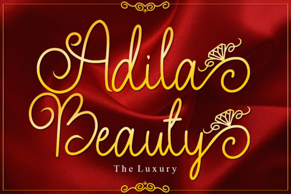 Adila Beauty: A Modern Script Font for Elegant Web Design