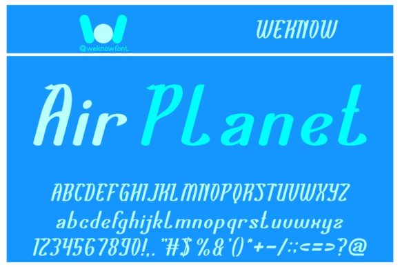 Air Planet: A Display Font That Elevates Modern Campaign Visuals