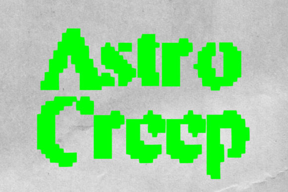 Astro Creep: A Techno-Inspired Display Font That Adds Personality to Brand Design
