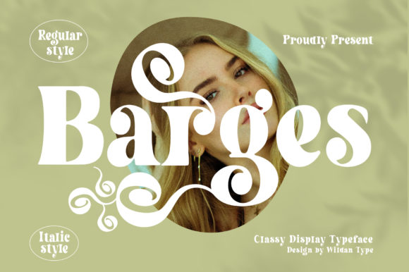 Barges: A Bold Display Font for High-Impact Campaign Typography