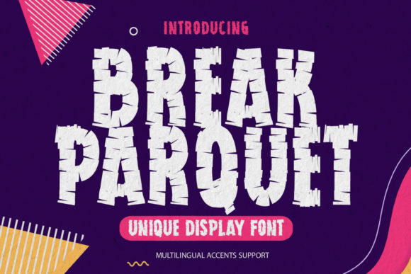 Break Parquet: A Fresh Display Font for Modern Web Design Projects