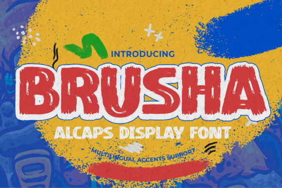 Brusha: A Bold Display Font That Elevates Editorial Design