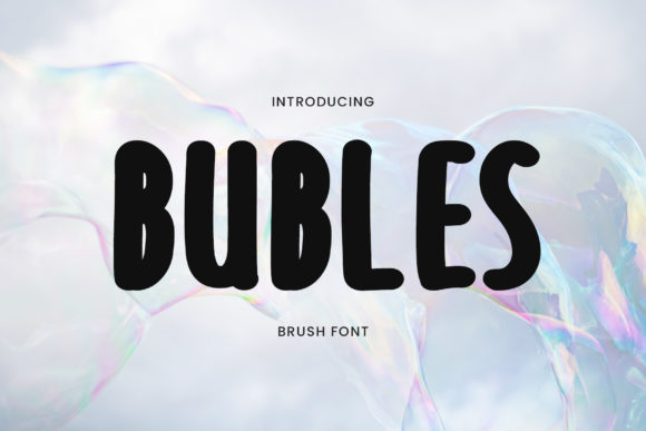 Bubles: A Display Font That Elevates Editorial Design with Personality