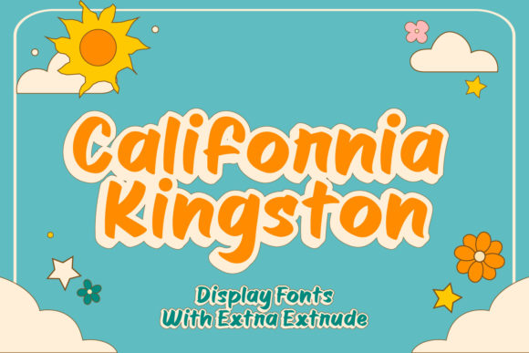 California Kingston: A Charming Display Font for Digital Designers