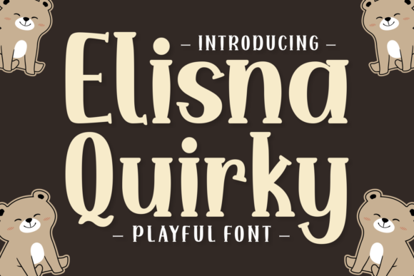 Elisna Quirky: A Playful Display Font for Modern Web Design