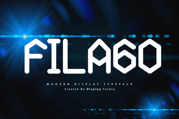 Filago: A Robotic Display Font That Elevates Campaign Visuals