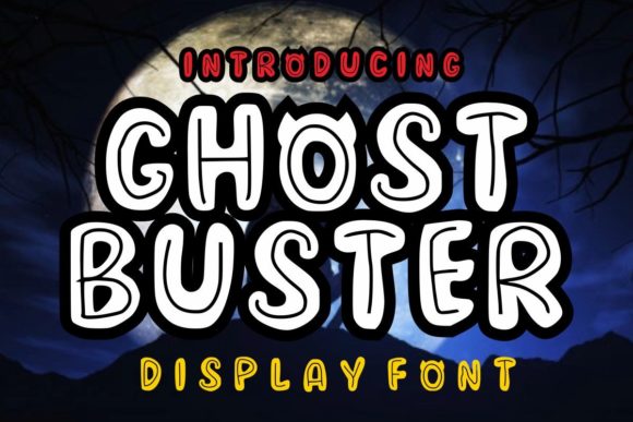 Ghost Buster: A Friendly Display Font for Modern Editorial Design
