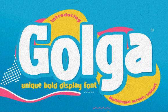 Golga: A Bold Display Font for Web Designers Who Crave Visual Impact