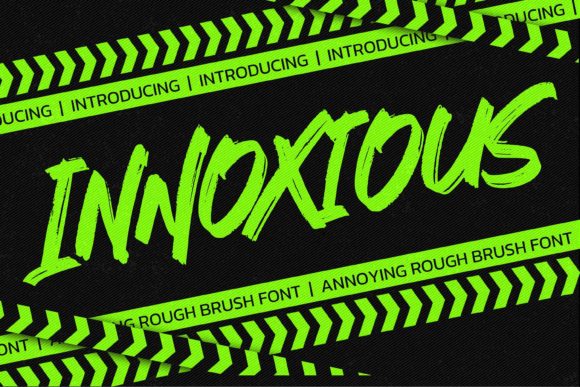 Innoxious: A Maker’s Favorite Display Font for Handmade Labels, Invitations & More