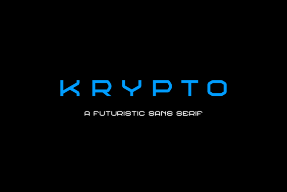 Krypto: A Futuristic Display Font That Elevates Brand Identity