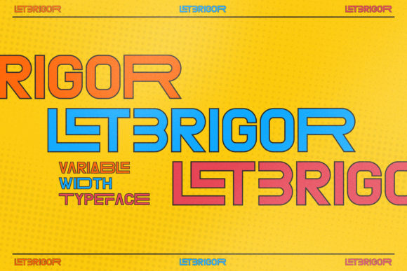 Letbrigor: A Display Font That Elevates Editorial Design