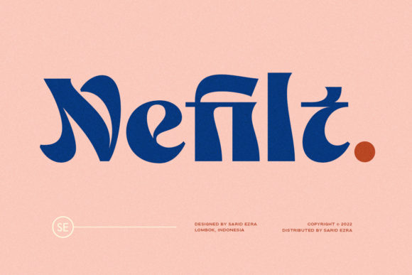 Make Your Craft Stand Out with the Nefilt Display Font