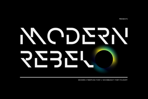 Modern Rebel: A Bold Display Font for Striking Web and Digital Designs