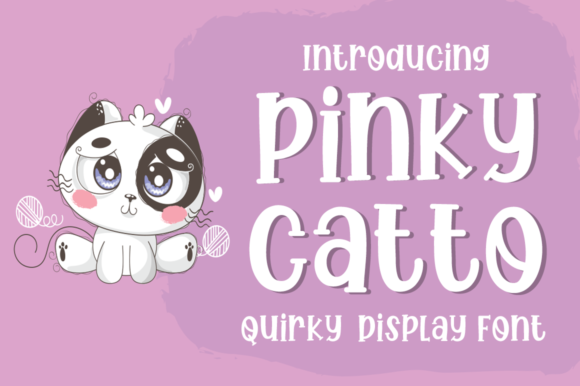 Pinky Catto: A Display Font That Adds Personality to Campaign Visuals