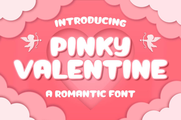Pinky Valentine: A Romantic Display Font for Creative Branding Projects