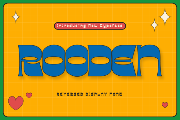 Rooden: A Reversed Display Font That Elevates Web Design