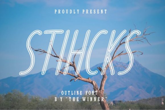 Stihcks: A Refined Display Font for Thoughtful Editorial Design
