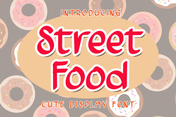 Street Food: A Sweet Touch for Modern Editorial Design