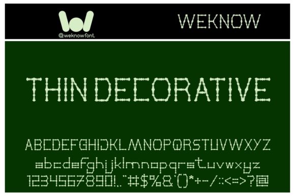 Thin Decorative: A Bold Display Font for Modern Web Design