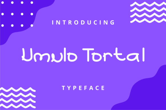 Umulo Tortal: A Bold Display Font for Modern Editorial Design