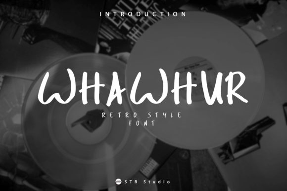 Whawhur: A Friendly Display Font for Web Designers and Digital Makers